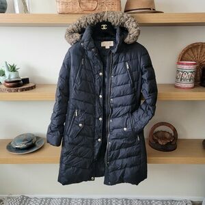 Michael kors parka Hooded jacket coat